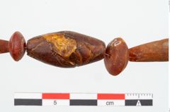 Foto von Bernsteinperlenkette (NHMW-PRAE-025253)